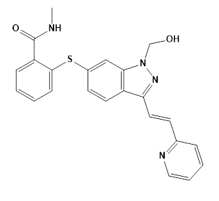 Axitinib N-Hydroxymethyl Impurity